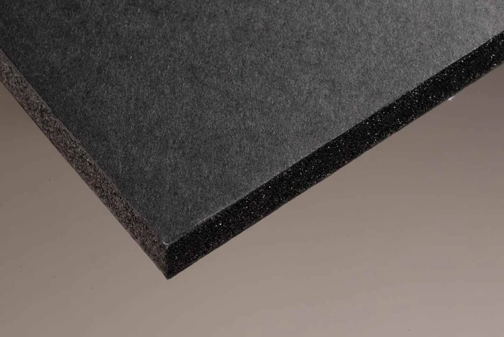 black foam board